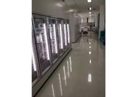 Pintu Kaca Transparan Ruang Freezer Dingin Untuk Penyimpanan Makanan Sayuran Dan Buah
