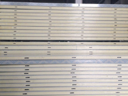 200mm Cold Room Isolasi Panel 3 Layers Struktur Untuk Spiral Blast Freezer