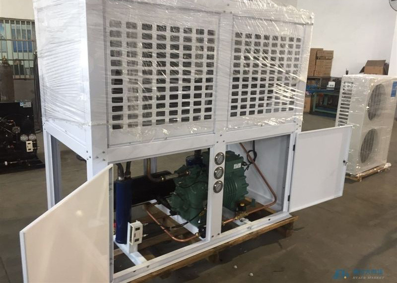 8HP Box Type Refrigeration Condensing Unit Dengan Air Cooler Untuk Ruang Penyimpanan Dingin